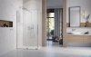Radaway Furo Kdj Brushed Nickel kabina 150x70cm lewa szczotkowany nikiel 10104772-91-01L/10110730-01-01/10113070-01-01